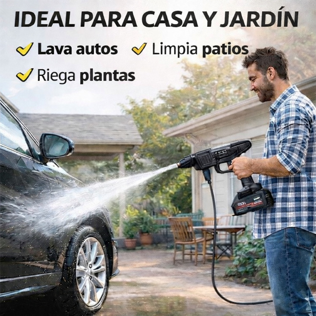 PACK DE ASPIRADORA-HIDROLAVADORA