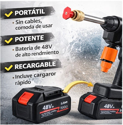 Hidrolavadora Inalambrica + Batería + Adaptador