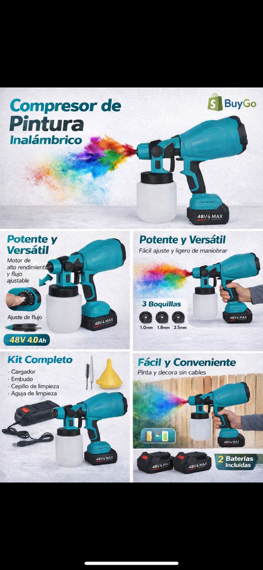 COMPRESOR DE PINTURA INALÁMBRICO