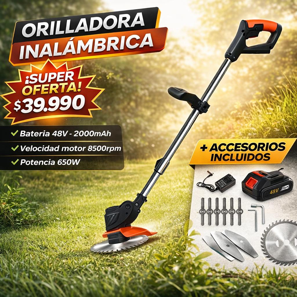 Cortacesped Inalambrica 48v