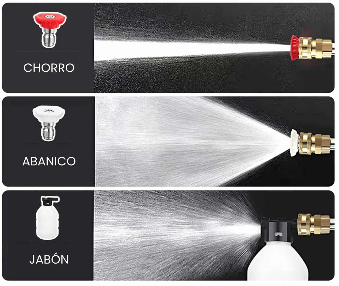 Hidrolavadora Inalambrica + Batería + Adaptador